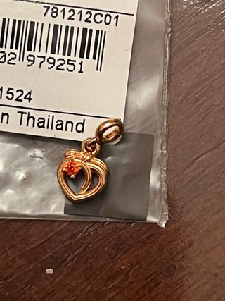 Pandora Me Mini Pendente Cuore Pesca