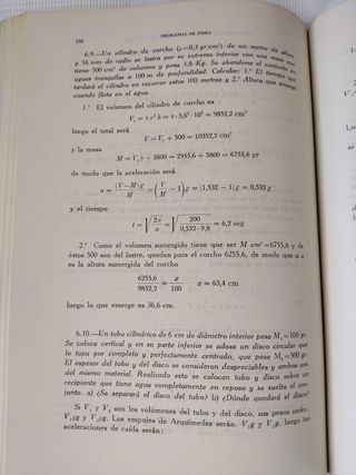problemas física: mecánica de fluidos y acústica