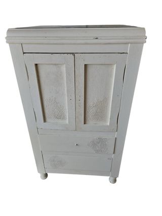 Cabecero de forja y madera maciza