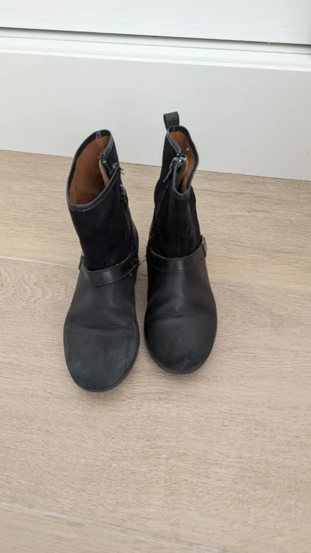 Botas de piel Conguitos Talla 30
