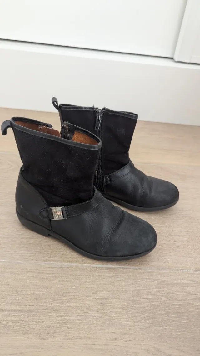 Botas de piel Conguitos Talla 30