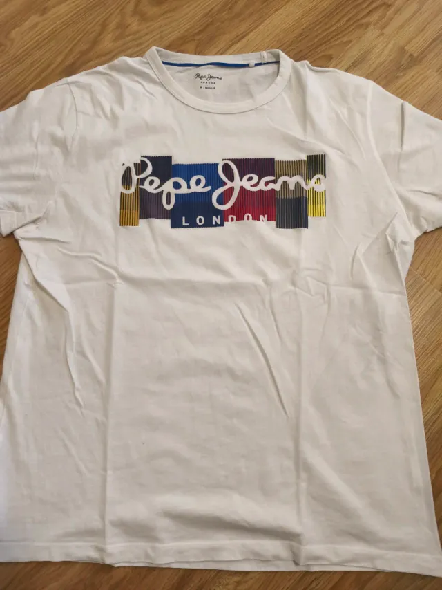 Camiseta Pepe Jeans Blanca Talla M