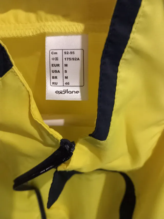 Cortavientos Kalenji Amarillo Talla M