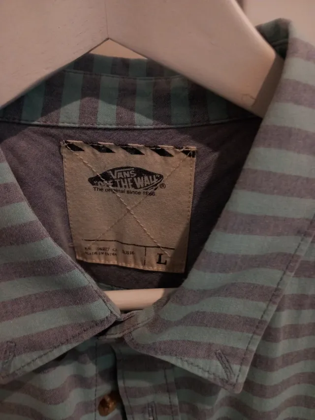 Camisa Vans Rayas Talla L