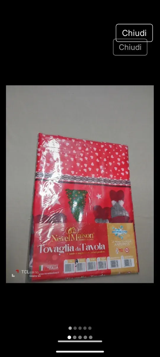 Tovaglia da tavola natalizia