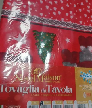 Tovaglia da tavola natalizia