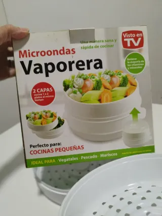 Microondas Vaporera Cocina Sana