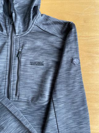 Sudadera Regatta gris jaspeado