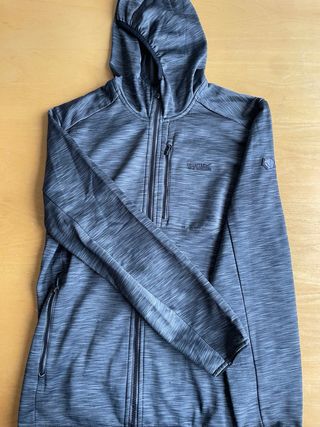 Sudadera Regatta gris jaspeado