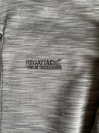 Sudadera Regatta gris jaspeado