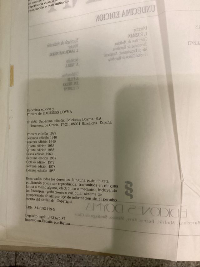 Medicina interna. Farreras.