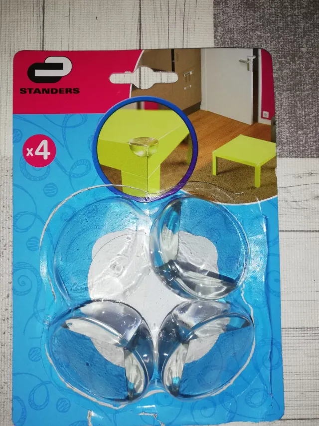 Cierres de seguridad y Protectores esquinas mesa