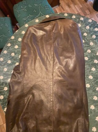 Chaqueta de cuero Springfield Marrón