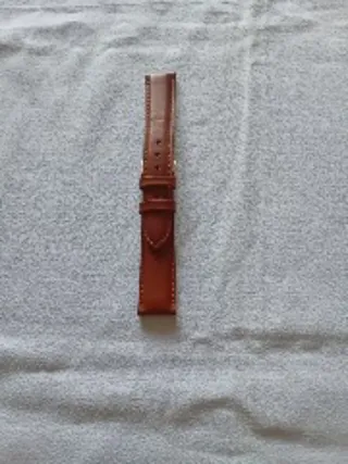 Cinturino pelle marrone 18mm