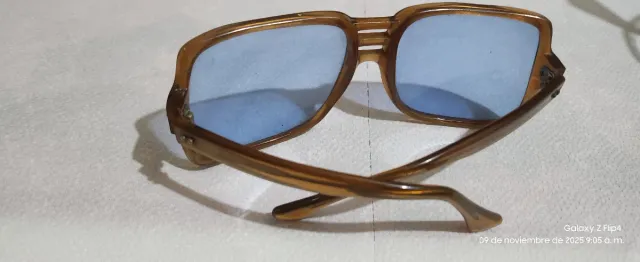 Gafas Vintage Marrones y Azules