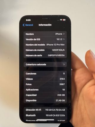 iPhone 12 Pro Max 256GB Space Gray