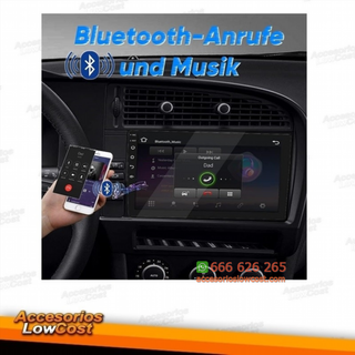 Radio de Coche 2 DIN, Radio de Coche con Pantalla