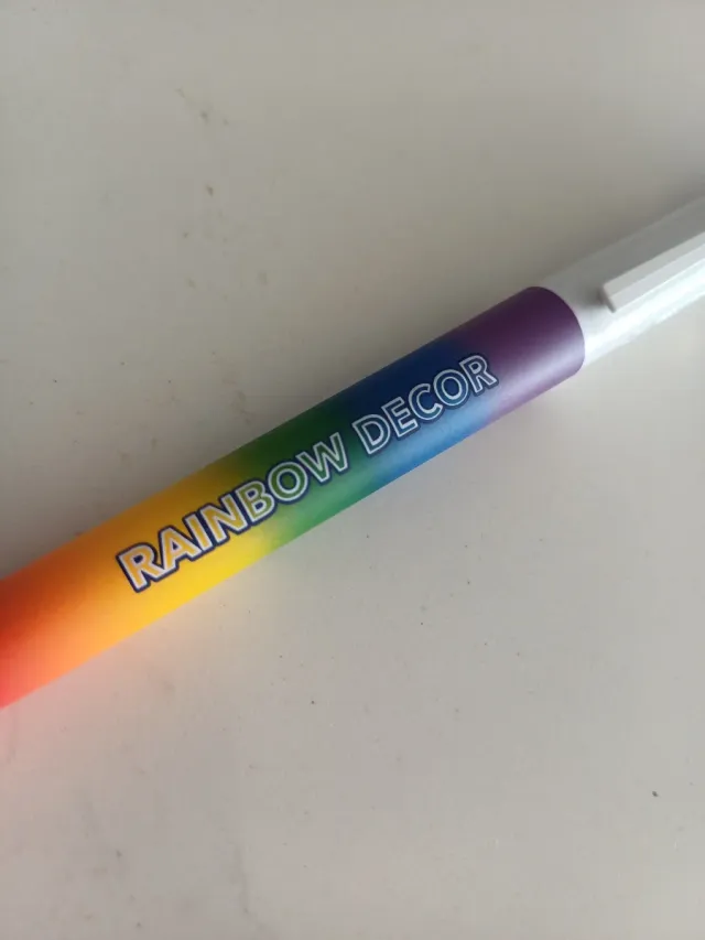 Caneta BIC Rainbow Decor
