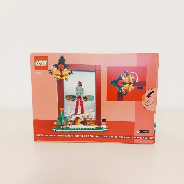 LEGO 40702 Cornice Portafoto Natale Sigillato