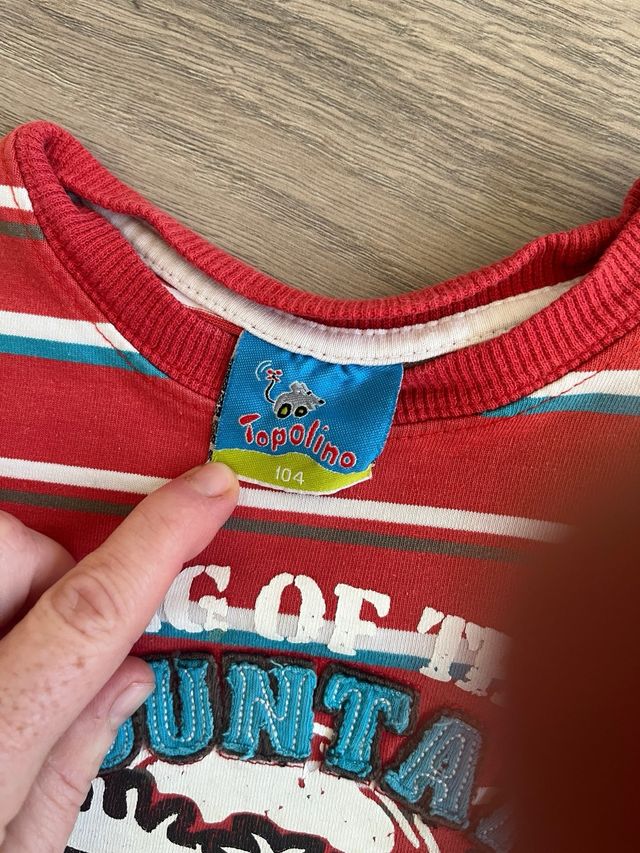 Sudadera Topolino Talla 104 cm