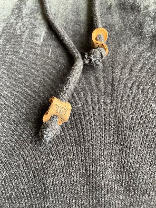 Sudadera con estampado de árboles