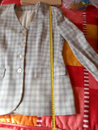 Traje falda lana Burberry Talla 44