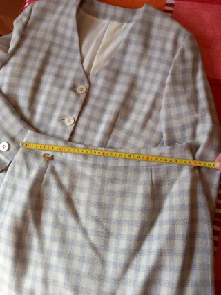 Traje falda lana Burberry Talla 44