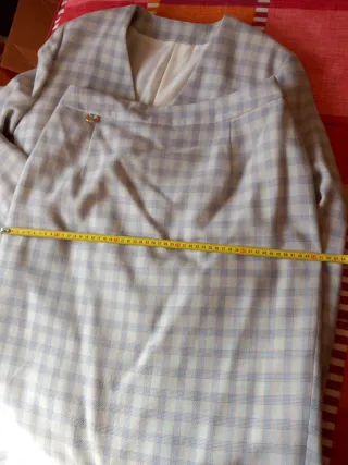 Traje falda lana Burberry Talla 44