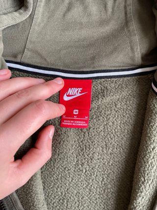 Sudadera Nike Air Verde Militar