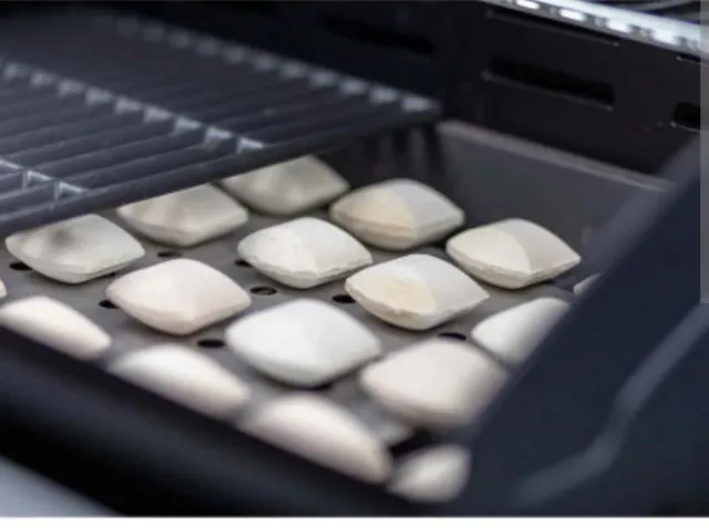 Briqueta cerámica para barbacoa hostelería