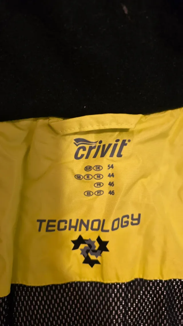 Chaqueta Nieve Hombre Talla 2XL Amarilla