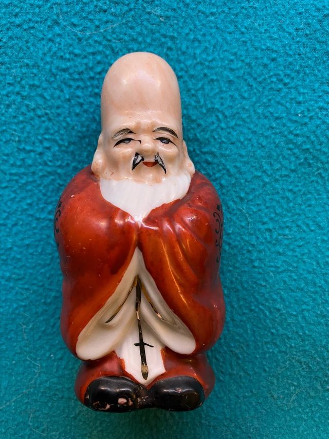 Figura de porcelana vintage “Shou Lao / Shou Xing”