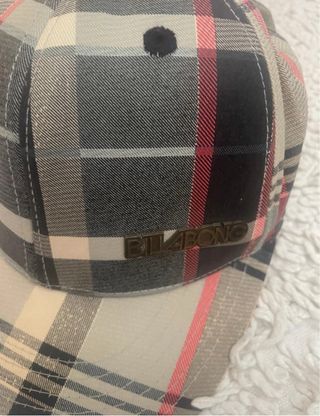 Gorra Billabong a cuadros