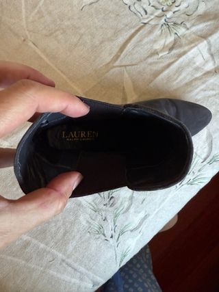 Botines tacón Polo Ralph Lauren Talla 39