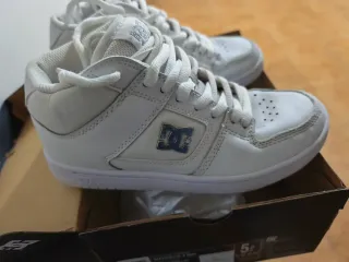 Zapatillas DC Shoes niño blancas talla 36