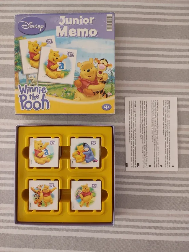 Juego Junior Memo Winnie the Pooh Disney