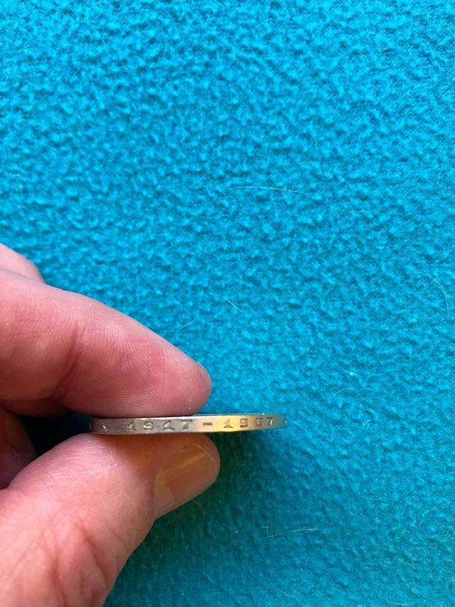 URSS 1 Rublo 1967 - 50 Años Poder Soviético