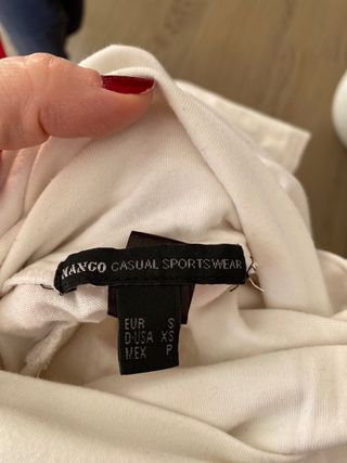 Pantalón premamá lino Mango Talla S