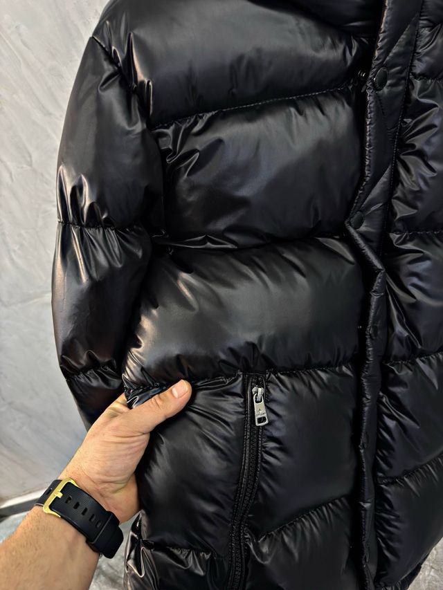 Stone Island Abrigo Negro