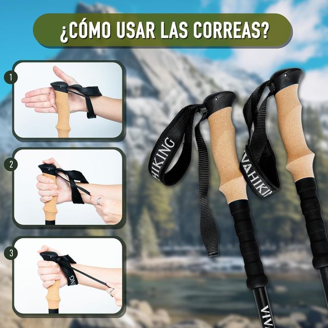 Bastones Senderismo NUEVO SIN USO