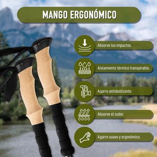 Bastones Senderismo NUEVO SIN USO