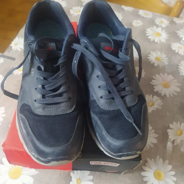 Scarpe uomo Ducati blu/grigie usate