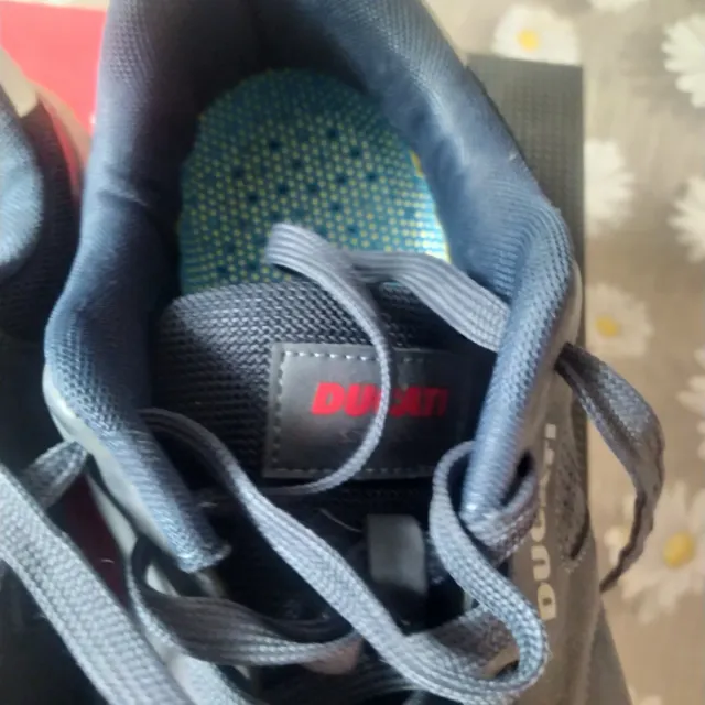 Scarpe uomo Ducati blu/grigie usate