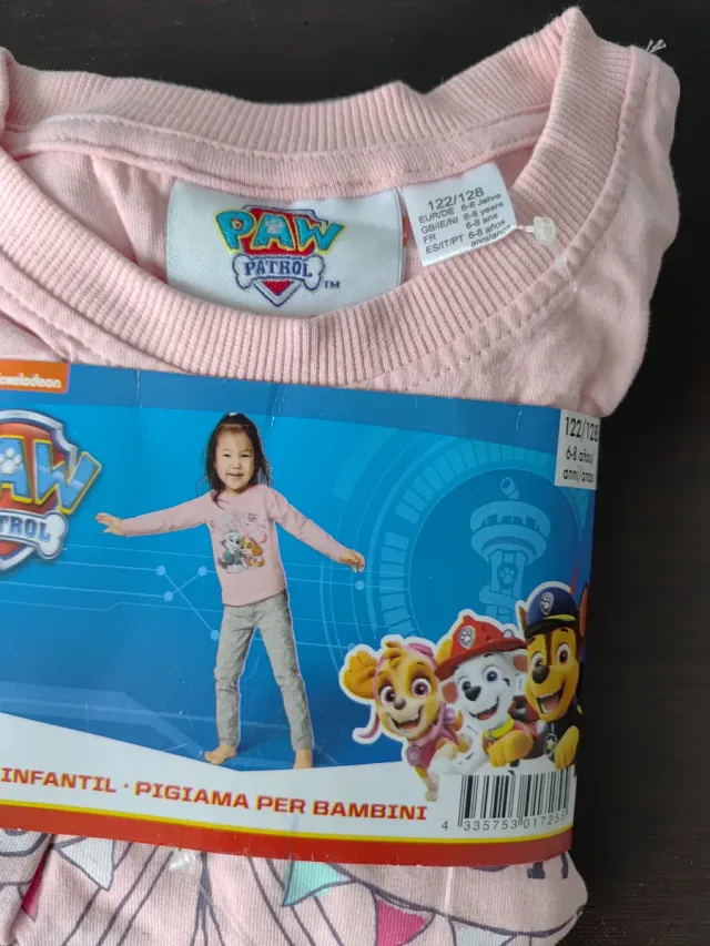 Pijama Paw Patrol niña 122/128