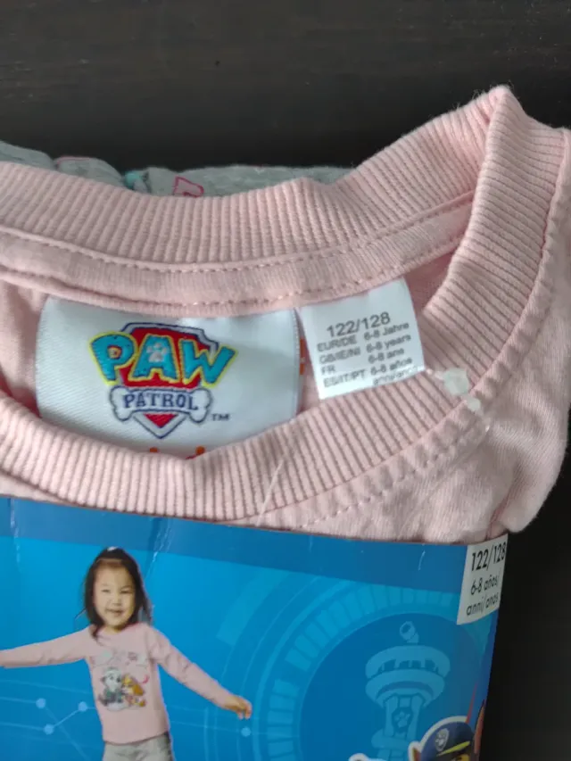 Pijama Paw Patrol niña 122/128