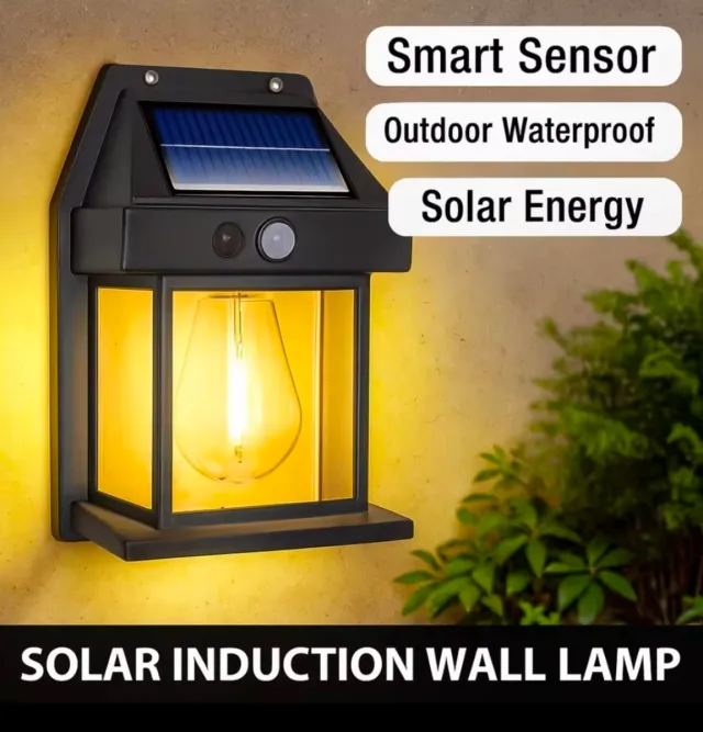 Lámpara Solar Exterior Impermeable