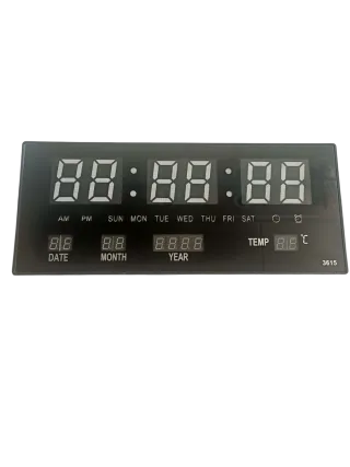 Reloj Digital Grande Negro