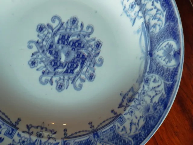 Antiguo Plato La Cartuja Sevilla, Carlota Azul