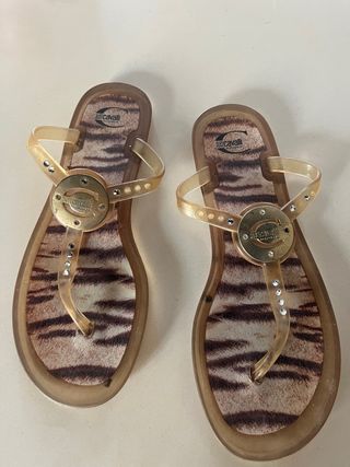 Sandalias Just Cavalli Talla 39 Animal Print