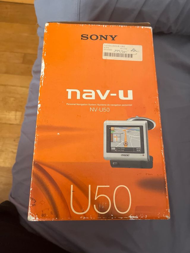 Navegador GPS Sony NV-U50 nav-u